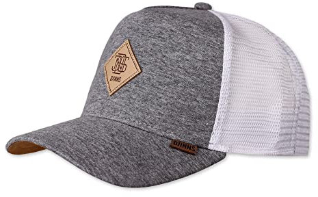 Djinns - Jersey Patch (Heather/White) - Trucker Cap Meshcap Hat Kappe Mütze Caps