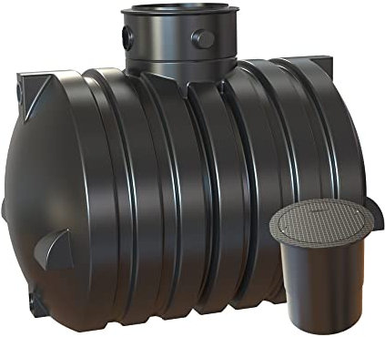 Garten-Zisternen Regenwassertank Zisterne 4000 Liter Ozeanis (mit PKW-Abdeckung)
