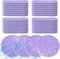 48 Pcs Facial Sponges, Compressed Face Cleansing Sponge Cellulose Face Sponge for Men Women Massage Makeup Removal(Purple)