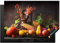 KitchenYeah© Coperchio Piano Cottura 75x52 cm Cucina Copri Fornelli Tappetino Induzione Antiscivolo Piastra Protezione Verdure - Frutta - Rustico - Tavolo