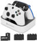 GameSir Stazione di ricarica per controller per controller Xbox One/XBOX Series X|S, doppio dock di ricarica veloce per Xbox One X|S con batteria al litio ricaricabile 2x1100mAh, indicatore LED