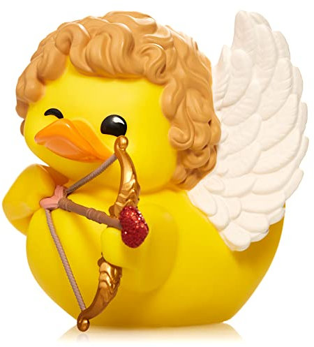 TUBBZ Romantisches Valentinstagsgeschenk für Ihn/Sie - Cupid Ente Sammelfigur aus Vinyl in Geschenkbox - Perfektes liebevolles Präsent - Offizielles Numskull Merchandise Fernsehen Filmen Videospielen
