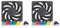 Noctua NF-A12x25 PWM chromax.black.swap, Premium Quiet Fan, 4-Pin (120mm, Black) (Pack of 2)