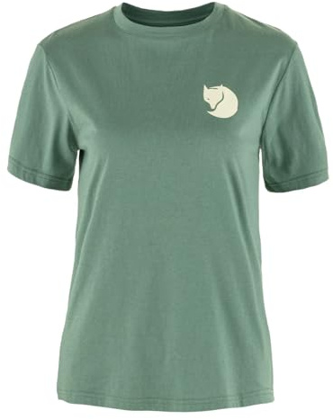 Fjällräven Damen Walk with Nature T-Shirt, Patina Green, S