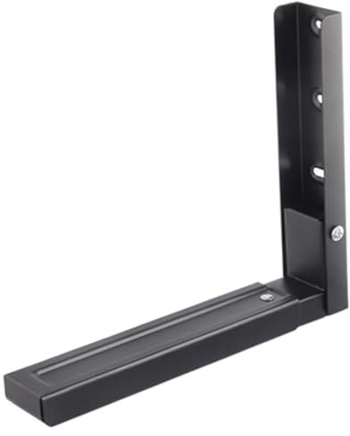 Veemoon Étagère Pliable Acier Pour Four à Micro-ondes Support Mural Télescopique Rétractable Cadre Mural Pour Micro-ondes