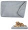 YUNCHONGuk Bezüge für Hundebetten,Hundebett Wechselbezug,Hundekissen Ersatzbezug,Hundematratze Bezug,Wasserdicht Hundebett-Auskleidung,Waschbar Abnehmbare Bezug für Haustier Hundekissen (L)