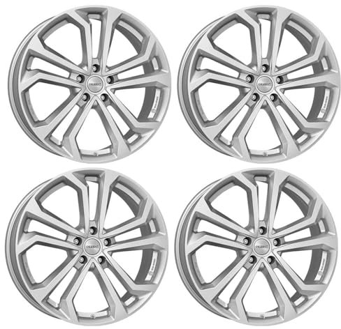 4x Dezent Felgen Alufelgen TA silver 7.5Jx18 ET49 5x108 kompatibel mit Citroen C4 Berlingo C4 C5
