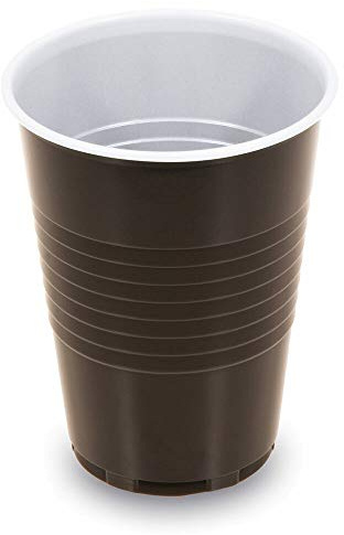 VEPATIM 300 Automatenbecher braun-weiß 180 ml Ø 70 mm PS