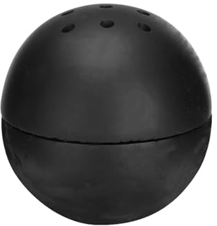 sourcing map Räucherkegel Brenner, Marmor Räucherstäbchenhalter für Verschiedene Räucherstäbchen und Kegel, Geeignet für Meditation Yoga Spa, Schwarz