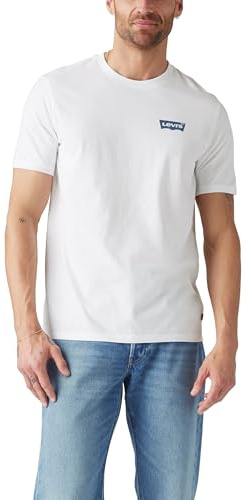Levi's Men's Classic Graphic Tee Bw Bandana White+ Whites XL