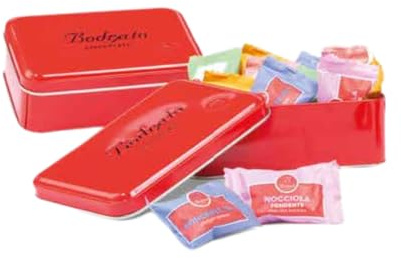 Cioccolatini Bodrato Scatola Regalo in Latta 12 Praline 120 g