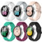 aceyoon 6 Pezzi Bracciale in Silicone per Samsung Galaxy Watch 7 6 5 4 40mm 44mm/ Watch FE 40mm/ Watch 7 6 Classic 47mm 43mm/ Watch 5 Pro 45mm, 20mm Sport Braccialetti per Donne Uomini (140-220mm)