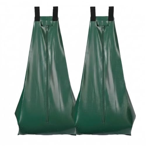 Grand Sac D'arrosage pour Arbres en PVC,Sacs D'irrigation pour Arbres,Sac D'arrosage avec Fermeture Éclair,Kits Automatiques D'Irrigation Goutte à Goutte pour Nouvellement Planté,2 PCS