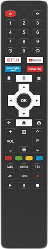 Telecomando compatibile per Q.Bell QT32GXF9A QT55GXF9A QT40GXF9A Sharp 40FG7EA 40FG4EA 40FG6EA 32FG4EA Dyon MOVIE SMART 55AD-2, SMART 55AD-2, SMART 32AD-2, SMART 40AD-2, SMART 43AD-2