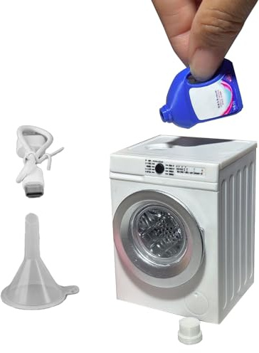 Washer Dryer - Washing Machine Toy | Kids Washing Machine , For Kids - Interactive Toy Wàshing Máchine With 7 Laundry Accessories And Realistic Sounds - For Ages 2+