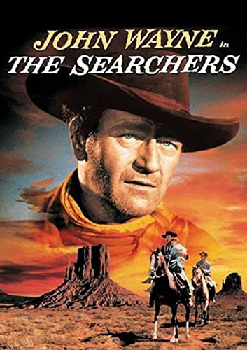 ECGRLNV Poster auf Leinwand drucken 40 * 60cm John Wayne The Searchers Classic Movie Original Posters Home Furniture Decorative Living Room Bedroom Senza Cornice