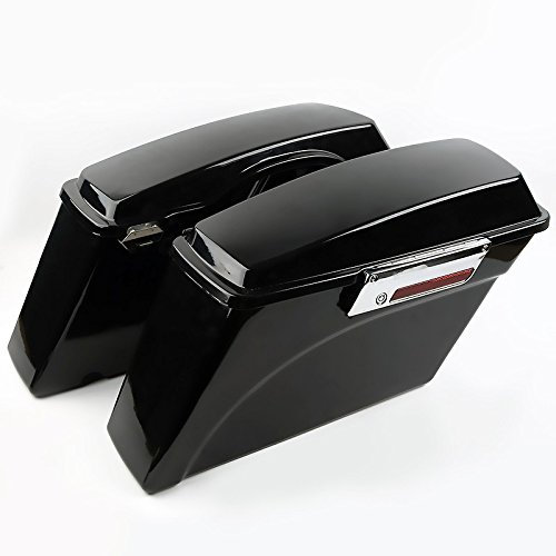 Seitenkoffer für Harley Davidson Road King Classic (FLHRC/I) 98-13 schwarz