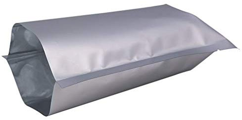 Fresherpack 100 Stück Mylar Aluminiumbeutel 20cm x 30cm Qualität 5,1mm geruchsdicht feuchtigkeitsabweisend