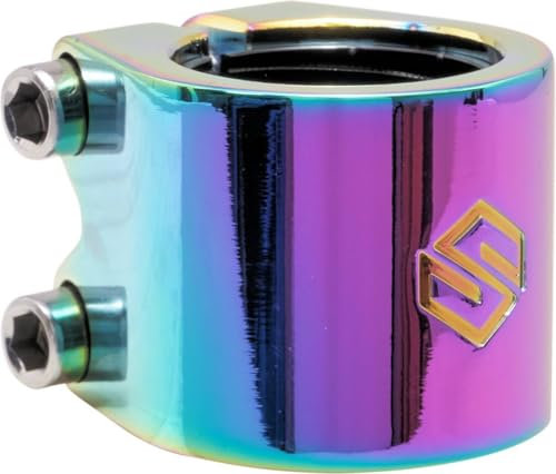 Striker Lux Double Stunt Scooter Clamp (Rainbow)