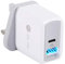 NXACETN Mobile Phone Quick Charger Portable PD 18W QC 3.0 Fast Charging Plug Adapter Compatible with iphone 12 *UK Plug