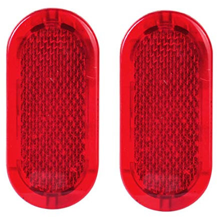 CONFUSE 2Pcs Red Interior Door Panel Warning Light Cap Reflector for 6Q0947419