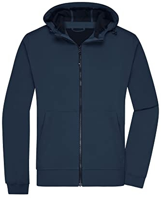 James & Nicholson Herren Kapuzen Softshelljacke - Klassische Kapuzenjacke aus Softshell