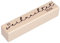 Rayher Stempel Holz Es weihnachtet sehr, 2 x 10 cm, Stempel Weihnachten, Holzstempel zum Gestalten von Karten, Umschlägen, Geschenken, Motivstempel, Butterer Stempel, 29255000