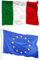 Italien Flagge,Italien Fahne,handgefertigte Italien Flaggen,Große Italien Flagge,Italien quadratische Flagge,EU Flagge,Für Sportveranstaltungen,Paraden,Rechteck 90x150cm,1 Stücke