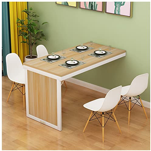 Wandschreibtisch, an der Wand montierter, klappbarer Esstisch für kleine Räume, multifunktionaler, an der Wand montierter Klapptisch, Heimbüro, Murphy-Schreibtisch, klappbarer Küchentisch fü