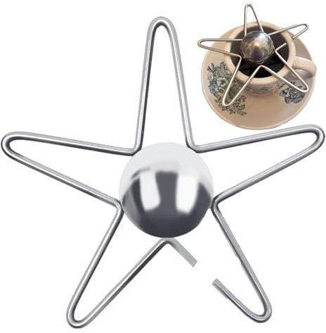 1 x Kaffee-Kühlball – wiederverwendbarer gefrorener Ball, kühlende Kaffee-Gadgets, Kaffeetemperaturregelung mit zuverlässiger Kühlerfahrung, einfach zu bedienender Arroma-Geschmack für Espresso-Kaffee