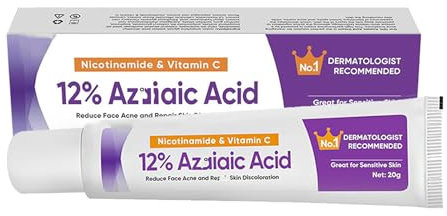 Night Cream Face Moisturiser, Acid 12% Facial Serum Cream,Dark Spot Serum Cream for Face,Skincare with Niacinamide & Vitamin C,Beauty Products for Rosacea,Acne,Balance Excess Sebum