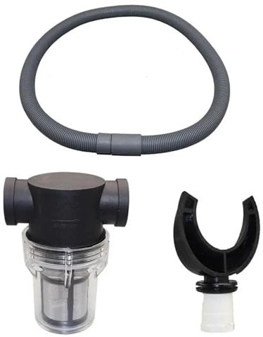 TYNXK Rain Barrel Accessories Rain Barrel Connector Kit Roof Rainwater Collector Rain Barrel Diverter With Filter Water Collection Rubber Hose Connection Accessory For Water Tank(75mm)