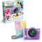 Canal Toys - Photo Creator - Cámara Digital Infantil de Doble Lente (Mini cámara compacta púrpura) – 32 megaPixeles, Pantalla LCD, Tarjeta SD de 8 GB incluida - CLK041