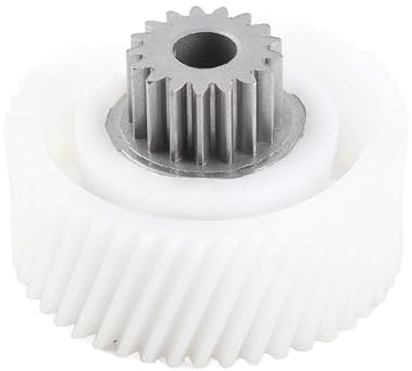 Meat Grinder Gear, 5x3.3x2cm Meat Grinder Mincer Pinion Accessories | Meat Grinder Teeth Gear, Stainless Steel Plastic, Easy Daily Cleaning, Easy Installation, for Meat Grinder Sausage Machine