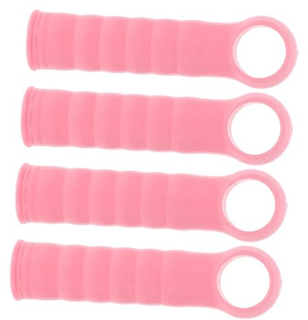 LOEFLIFA 4pcs Mop Rod Replacement Handles Plastic End Caps for Mop Handles Broom Stick Sleeve