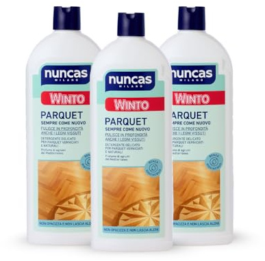 Nuncas Winto Parquet Detergente Pavimenti Parquet - Multipack 3 x 1000 ml