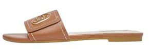 Liu Jo Flache Pantolette aus Leder 39, S3804