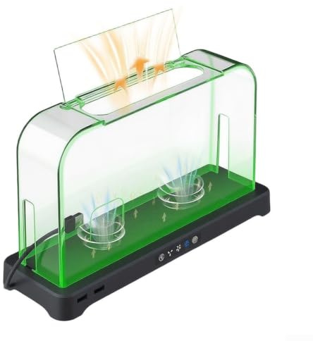 for nintendo Switch Cooling Fan with Temp Display - Adjustable RPM USB Powered External Cooler for OLED Console