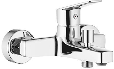 Einhandmischer Wannenarmatur Badewannen Wasserhahn - Modell JASMIN - Chrom