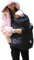 7AM Enfant Couverture de portage - K-Poncho 3 en 1 Polyvalent, Ergonomique, Pochette Doublée en Peluche, s'ajuste universellement à tout Porte-Bébé, Sièges Auto & Poussettes