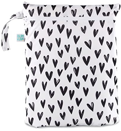Bumkins - Bolsa para artículos húmedos/Secos - Hearts