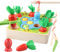 Sunarrive 3-in-1 Angelspiel aus Holz - Fische Angeln Spiel Holzspielzeug - Montessori Motorik Spielzeug - Motorikspielzeug - Lernspielzeug - Lernspiele - Geschenk für Kinder Kleinkind ab 2 3 Jahre
