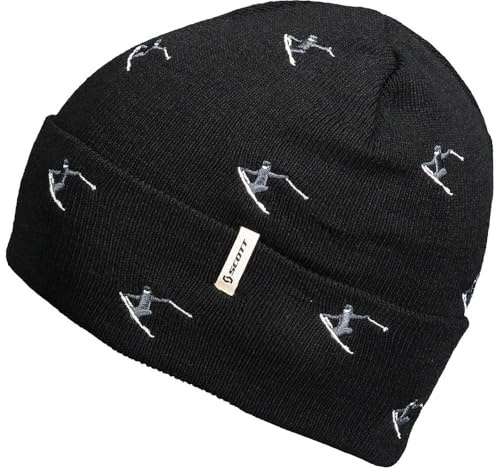 Scott W Mountain 30 Beanie Schwarz - Warme stylische Damen Mütze, Größe One Size - Farbe Black