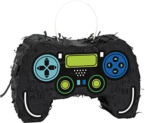 Unique 25209 - Mini-Controller Pinata-Geschenk Dekoration – Gamer Geburtstagsparty – 1 Stück (1 Packung)