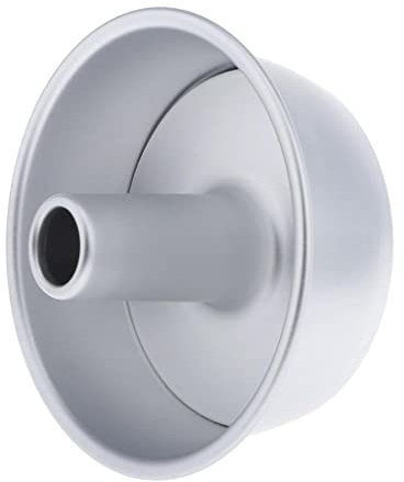 Gralara Set mit 3 Stück Angel Food Kuchenform, Aluminium Antihaft Rund Chiffon Kuchen, Backformen mit Abnehmbarem Boden, 7