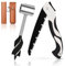 CANTENDO Bushcraft Gear for Survival Settlers, Bushcraft Drill & Survival Saw, Bushcraft Tools and Gear, Settlers Wrench Hand Auger Holzbohrer, Scotch Eye Wood Auger