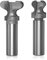 Akylin 2pcs Finger Pull Router Bits Set 1/2 Inch Shank,Drawer Pull Bit for Wood Finger Grip & Wooden Handle Molding,YG6X Carbide Tipped