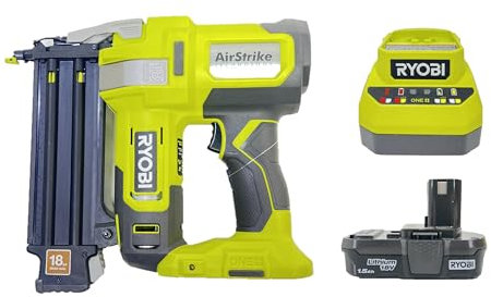 RYOBI Kit chiodatrice 18V ONE+ AirStrike 18GA (confezione sfusa) P321K