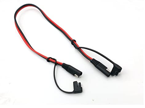 AANAN 1 Stück SAE-Adapter Stecker 10. 0cm Kabel SAE. Zu SAE 14AWG DC. Power Automotive. VERBINDER (Color : 50cm)
