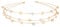 scicent Hair Bands Star Headband Metal Three Layer Hairband Rhinestones Hair Hoop Faux Sparkly Diamond Bridal Head Bands Gold Wedding Hair Accessories for Women Girls - 23610